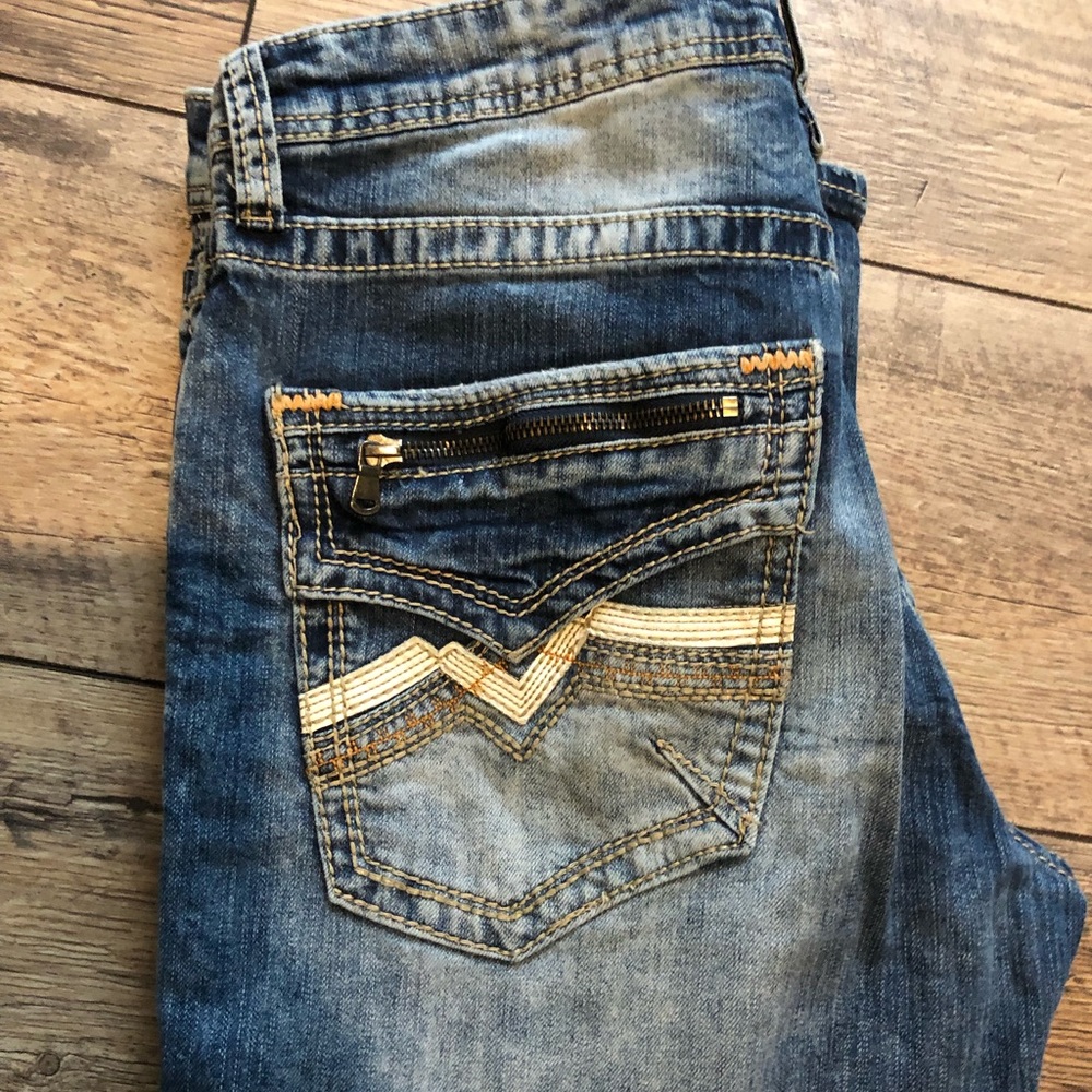 Salvage Buckle Mens Jeans